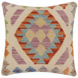 Boho Chic Snyder Turkish Hand-Woven Kilim Pillow