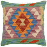 Tribal Arroyo Turkish Hand-Woven Kilim Pillow