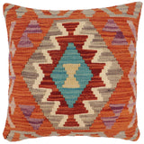 Boho Chic Simpson Turkish Hand-Woven Kilim Pillow