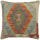 Southwestern Pruitt Turkish Hand-Woven Kilim Pillow