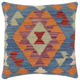 Southwestern Pineda Turkish Hand-Woven Kilim Pillow