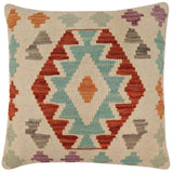 Southwestern Castillo Turkish Hand-Woven Kilim Pillow