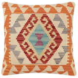 Rustic Stephens Turkish Hand-Woven Kilim Pillow