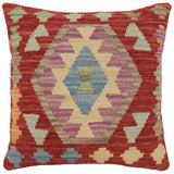 Boho Chic Hardy Turkish Hand-Woven Kilim Pillow
