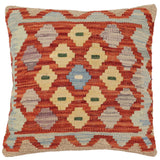Bohemian Bradshaw Turkish Hand-Woven Kilim Pillow