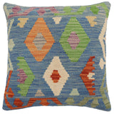 Rustic Kramer Turkish Hand-Woven Kilim Pillow