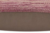 handmade Traditional Pillow Purple Gray Hand-Woven SQUARE 100% WOOL Hand woven turkish pillow2' x 2'
