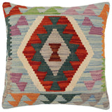 Rustic Hill Turkish Hand-Woven Kilim Pillow