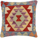 Bohemian Roth Turkish Hand-Woven Kilim Pillow