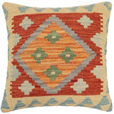 Boho Chic Hays Turkish Hand-Woven Kilim Pillow
