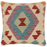 Bohemian Wallace Turkish Hand-Woven Kilim Pillow