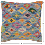 Southwestern Levine Turkish Hand-Woven Kilim Pillow