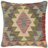 Boho Chic Turner Turkish Hand-Woven Kilim Pillow