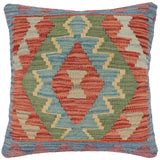 Bohemian Brady Turkish Hand-Woven Kilim Pillow