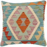 Bohemian Garcia Turkish Hand-Woven Kilim Pillow