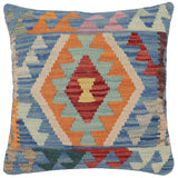 Southwestern Yang Turkish Hand-Woven Kilim Pillow