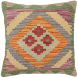 Rustic Patel Turkish Hand-Woven Kilim Pillow