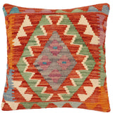 Tribal Norton Turkish Hand-Woven Kilim Pillow