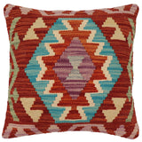 Boho Chic Karla Turkish Hand-Woven Kilim Pillow