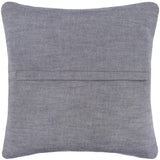 handmade Traditional Pillow Blue Beige Hand-Woven SQUARE 100% WOOL Hand woven turkish pillow2' x 2'