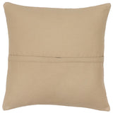 handmade Traditional Pillow Red Brown Hand-Woven SQUARE 100% WOOL Hand woven turkish pillow2' x 2'
