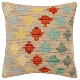 Bohemian Samuel Turkish Hand-Woven Kilim Pillow