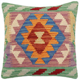 Boho Chic James Turkish Hand-Woven Kilim Pillow