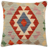 Bohemian Tracy Turkish Hand-Woven Kilim Pillow