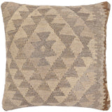 Boho Chic Jeffrey Turkish Hand-Woven Kilim Pillow