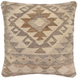 Tribal William Turkish Hand-Woven Kilim Pillow