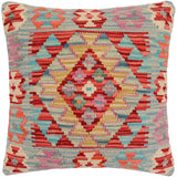 Boho Chic Devin Turkish Hand-Woven Kilim Pillow