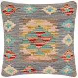 Bohemian Yolanda Turkish Hand-Woven Kilim Pillow