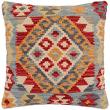 Boho Chic Brittany Turkish Hand-Woven Kilim Pillow