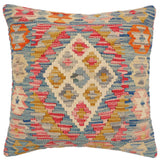Tribal Kendra Turkish Hand-Woven Kilim Pillow