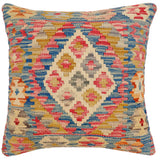 Bohemian Nathan Turkish Hand-Woven Kilim Pillow