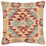 Rustic Madison Turkish Hand-Woven Kilim Pillow