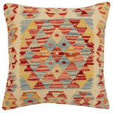 Boho Chic Rhonda Turkish Hand-Woven Kilim Pillow