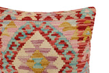 handmade Traditional Pillow Rust Beige Hand-Woven SQUARE 100% WOOL Hand woven turkish pillow2' x 2'
