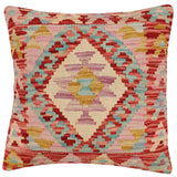 Tribal Sue Turkish Hand-Woven Kilim Pillow