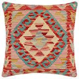 Bohemian Peggy Turkish Hand-Woven Kilim Pillow