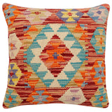 Bohemian Tonya Turkish Hand-Woven Kilim Pillow