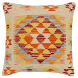 Bohemian Terri Turkish Hand-Woven Kilim Pillow