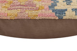 handmade Traditional Pillow Red Blue Hand-Woven SQUARE 100% WOOL Hand woven turkish pillow2' x 2'