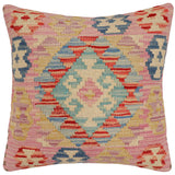 Boho Chic Brett Turkish Hand-Woven Kilim Pillow