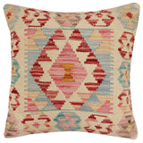 Rustic Evan Turkish Hand-Woven Kilim Pillow