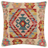 Bohemian Becky Turkish Hand-Woven Kilim Pillow