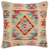 Bohemian Shelley Turkish Hand-Woven Kilim Pillow