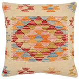 Boho Chic Kiara Turkish Hand-Woven Kilim Pillow