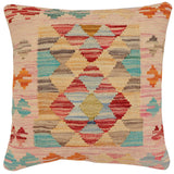 Bohemian Francisc Turkish Hand-Woven Kilim Pillow