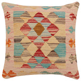 Boho Chic Chloe Turkish Hand-Woven Kilim Pillow